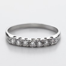 Anello Veretta con brillanti "Miriam"