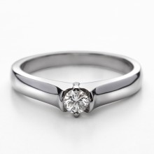Anello solitario con diamante "Bramantino"
