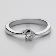 Anello Solitario con diamante "Matisse"